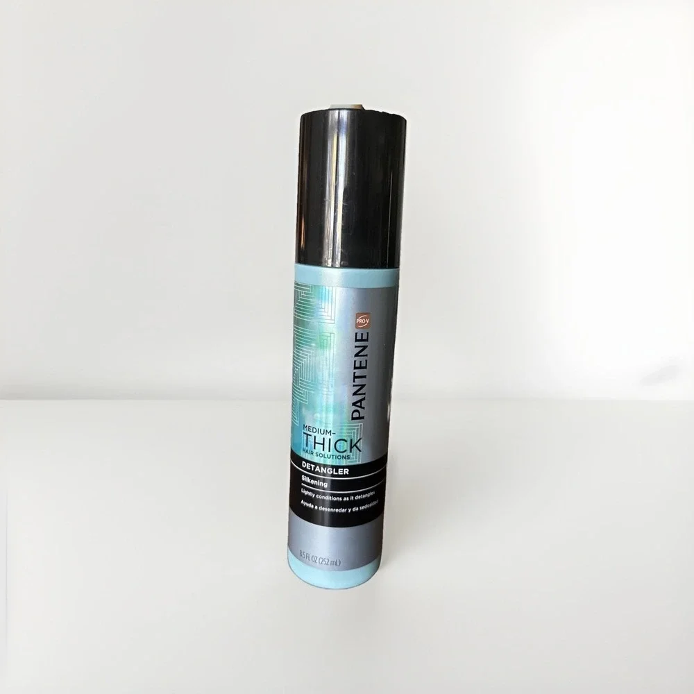Pantene MEDIUM Thick Non-Aerosol Hair Solutions Silkening Detangler ‎ 8.5 Oz